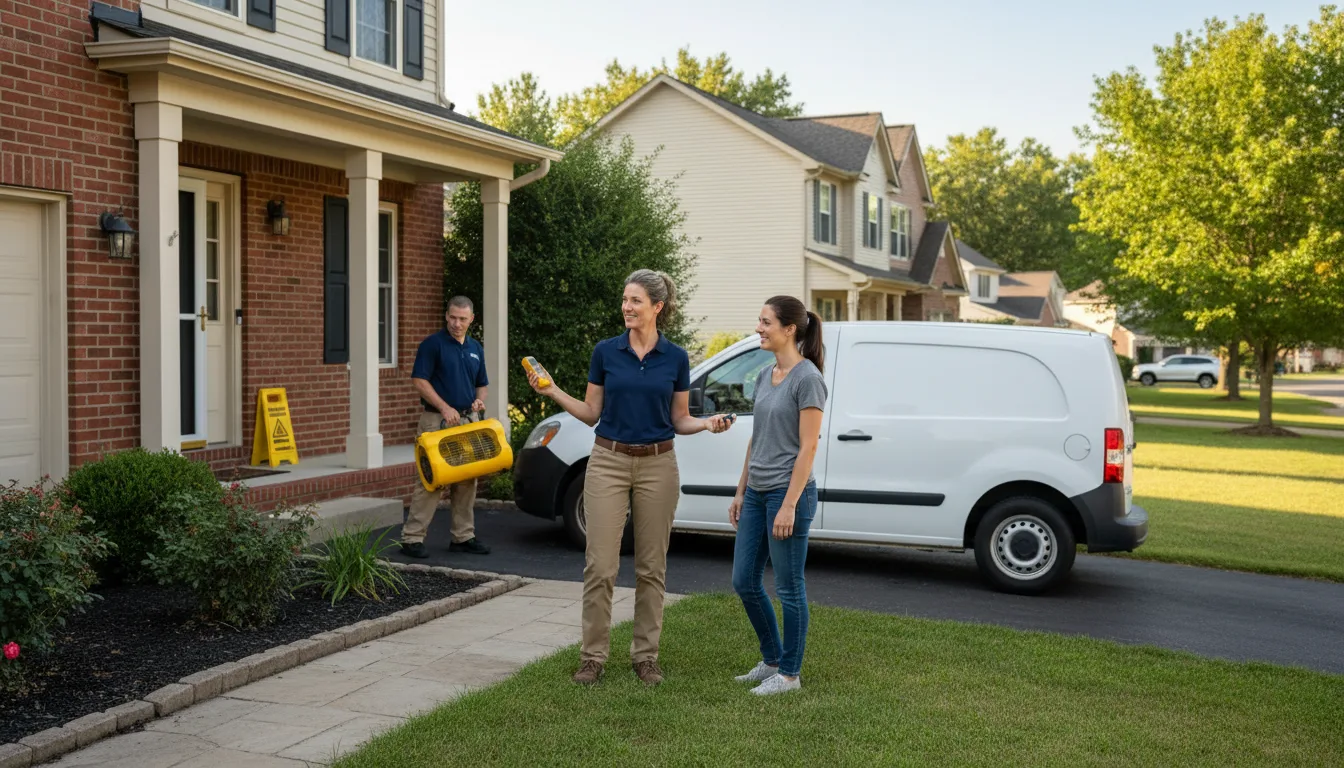Water restoration image for Home Water Damage Repair in Talbott, TN